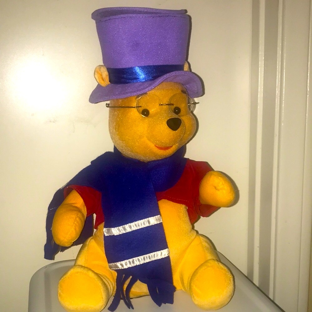 Poo bear with piglet in hat